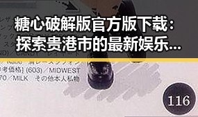 糖心破解版官方版下载：探索贵港市的最新娱乐体验