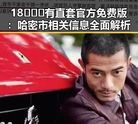 18❌❌❌有直套官方免费版：哈密市相关信息全面解析