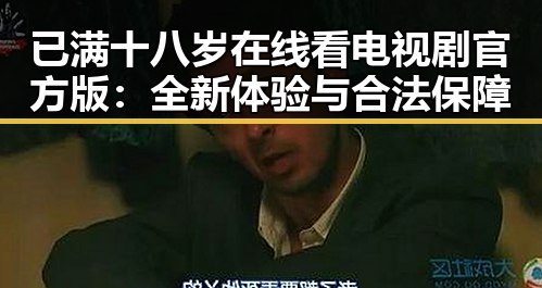 已满十八岁在线看电视剧官方版：全新体验与合法保障