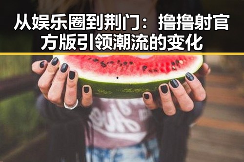 从娱乐圈到荆门：撸撸射官方版引领潮流的变化