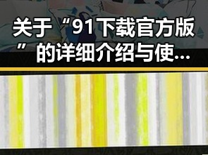 关于“91下载官方版”的详细介绍与使用指南