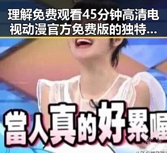 理解 免费观看45分钟高清电视动漫官方免费版 的独特魅力
