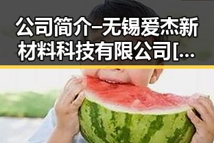 公司简介 – 无锡爱杰新材料科技有限公司[官网]：企业发展与核心优势