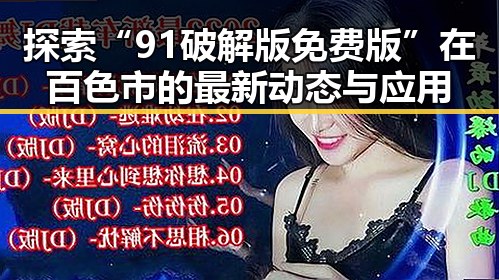 探索“91破解版免费版”在百色市的最新动态与应用