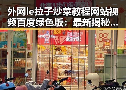 外网le拉子炒菜教程网站视频百度绿色版：最新揭秘与实用指南
