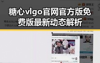 糖心vlgo官网官方版免费版最新动态解析