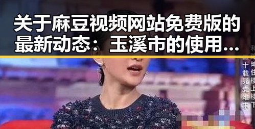 关于麻豆视频网站免费版的最新动态：玉溪市的使用指南