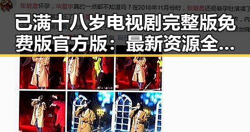 已满十八岁电视剧完整版免费版官方版：最新资源全解析
