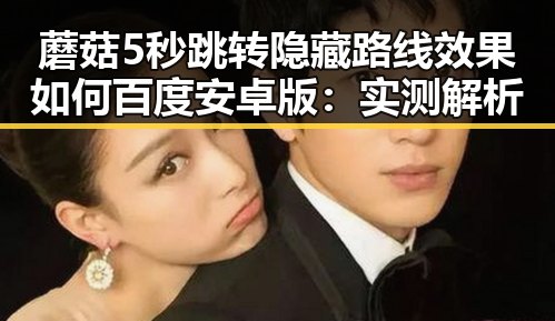 蘑菇5秒跳转隐藏路线效果如何百度安卓版：实测解析