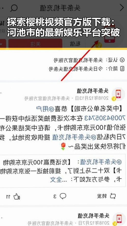 探索樱桃视频官方版下载：河池市的最新娱乐平台突破