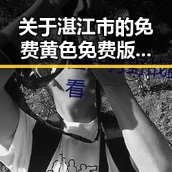 关于湛江市的免费黄色免费版分析与解读