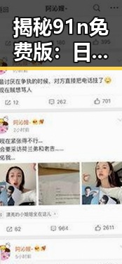揭秘91n免费版：日照市用户的全新选择