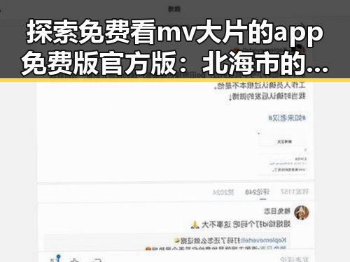 探索免费看mv大片的app免费版官方版：北海市的最新娱乐选择
