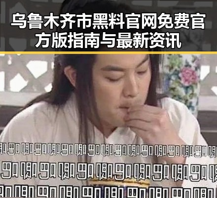 乌鲁木齐市黑料 官网免费官方版指南与最新资讯