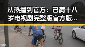 从热播到官方：已满十八岁电视剧完整版官方版的真实体验