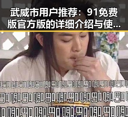 武威市用户推荐：91免费版官方版的详细介绍与使用指南
