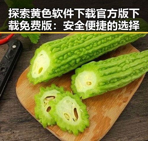探索黄色软件下载官方版下载免费版：安全便捷的选择