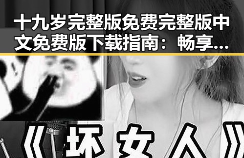 十九岁完整版免费完整版中文免费版下载指南：畅享最新资源