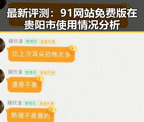 最新评测：91网站免费版在贵阳市使用情况分析