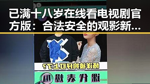 已满十八岁在线看电视剧官方版：合法安全的观影新选择