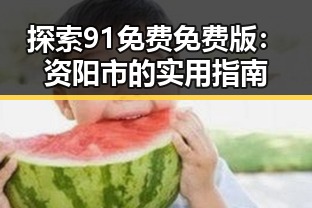 探索91免费免费版：资阳市的实用指南