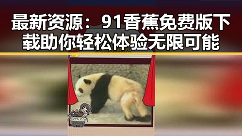 最新资源：91香蕉免费版下载助你轻松体验无限可能