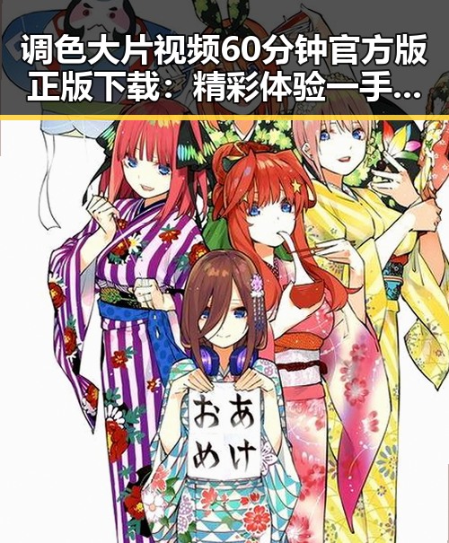 调色大片视频60分钟官方版正版下载：精彩体验一手掌握