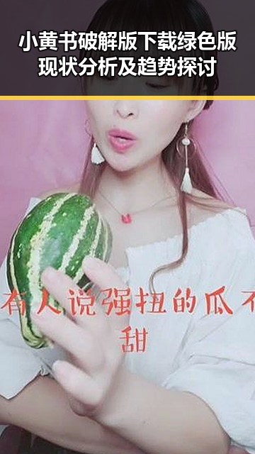 小黄书破解版下载绿色版现状分析及趋势探讨