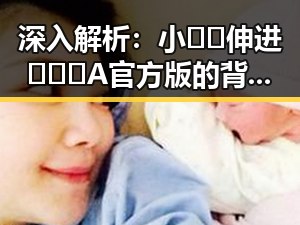 深入解析：小🐔🐔伸进🈲🔞🔞A官方版的背后反差与现状