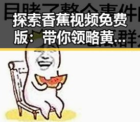 探索香蕉视频免费版：带你领略黄山市的独特魅力