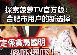 探索菠萝TV官方版:合肥市用户的新选择