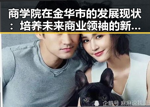商学院在金华市的发展现状:培养未来商业领袖的新高地