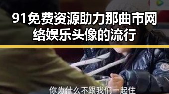 91免费资源助力那曲市网络娱乐头像的流行