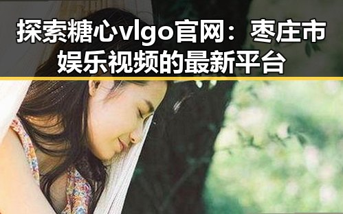 探索糖心vlgo官网：枣庄市娱乐视频的最新平台
