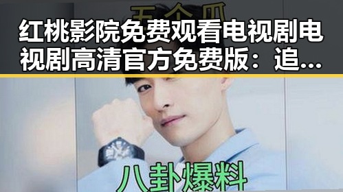 红桃影院免费观看电视剧电视剧高清官方免费版：追剧新体验