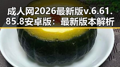 成人网2026最新版v.6.61.85.8 安卓版:最新版本解析与实用指南