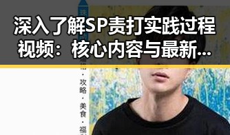 深入了解SP责打实践过程视频:核心内容与最新动态