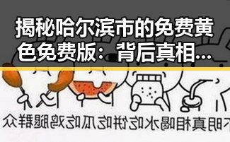 揭秘哈尔滨市的免费黄色免费版:背后真相与现状解析