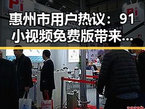 惠州市用户热议：91小视频免费版带来的新体验