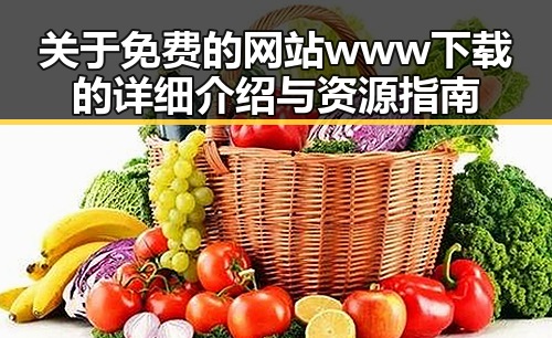 关于免费的网站www下载的详细介绍与资源指南