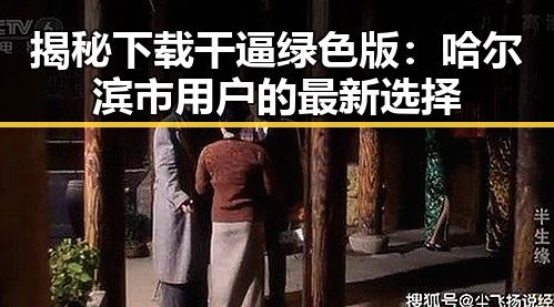 揭秘下载干逼绿色版:哈尔滨市用户的最新选择