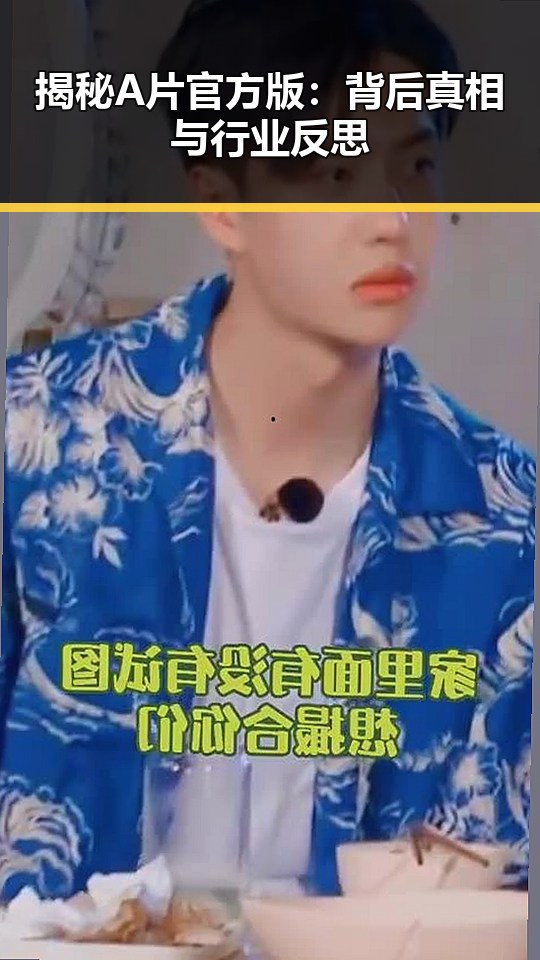 揭秘A片官方版:背后真相与行业反思