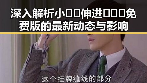 深入解析小🐔🐔伸进🈲🔞🔞免费版的最新动态与影响