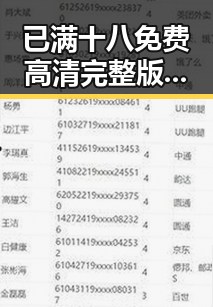 已满十八免费高清完整版电视剧官方版下载：体验极致视听享受