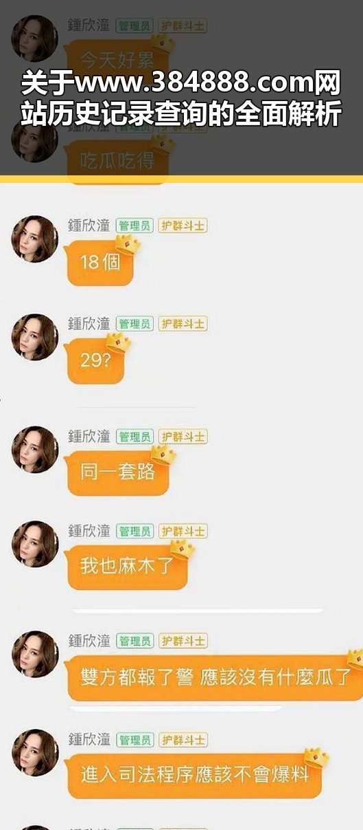 关于www.384888.com网站历史记录查询的全面解析