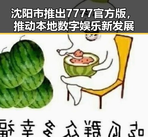 沈阳市推出7777官方版，推动本地数字娱乐新发展