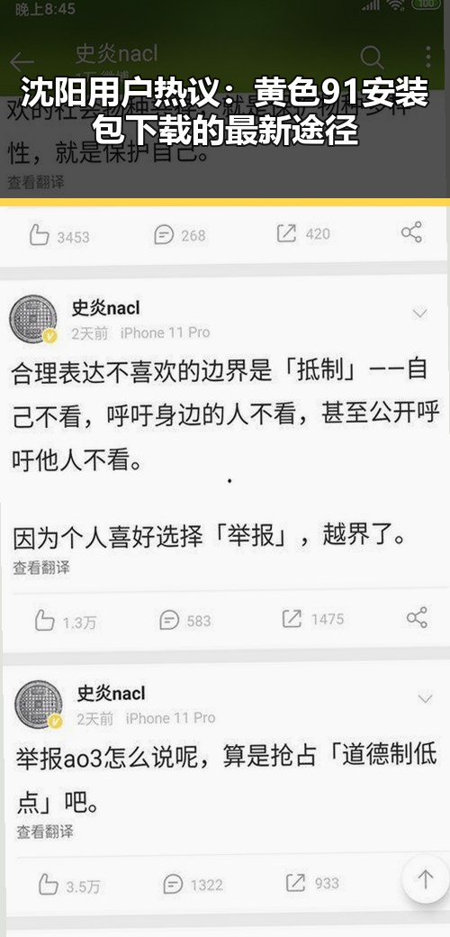 沈阳用户热议:黄色91安装包下载的最新途径