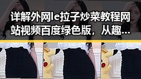 详解外网le拉子炒菜教程网站视频百度绿色版,从趣味到实用的全方位指南