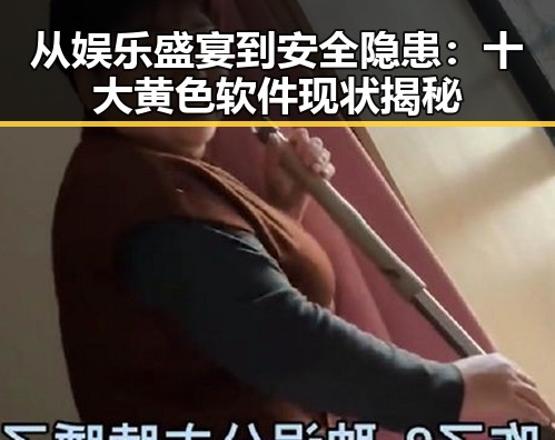 从娱乐盛宴到安全隐患：十大黄色软件现状揭秘