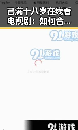 已满十八岁在线看电视剧：如何合法、安全地享受成人内容